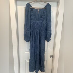 Free People Maxi dress.